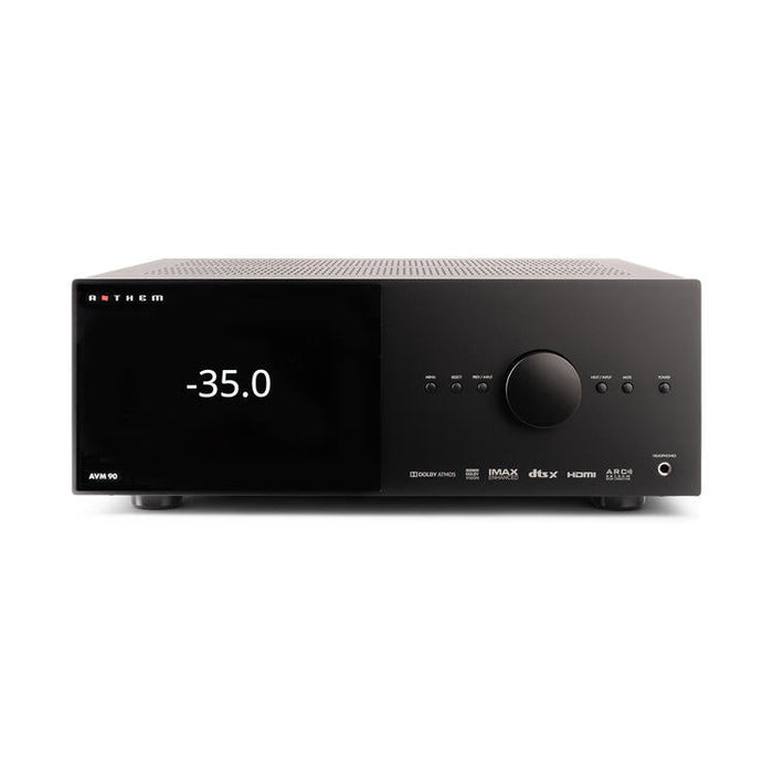 Anthem AVM 90 | Préamplificateur A/V - 15.4 canaux - Processeur vidéo - Noir.