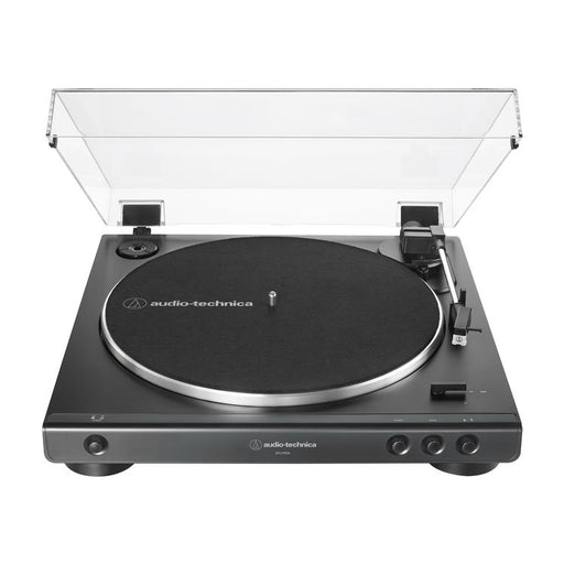 Audio-Technica AT-LP60XBK | Table tournante Stéréo - Entraînement par courroie - Entièrement automatique - Noir-Sonxplus Sorel