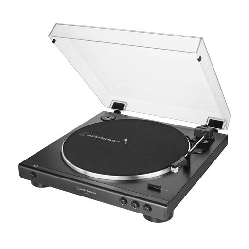 Audio-Technica AT-LP60XBK | Table tournante Stéréo - Entraînement par courroie - Entièrement automatique - Noir-Sonxplus Sorel