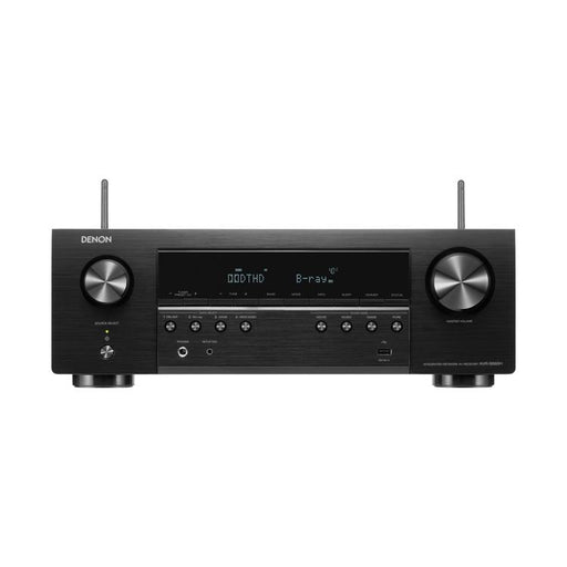 Denon AVRS660H | Récepteur AV 5.2 canaux - Cinéma maison - 8K - HEOS intégré - Commande vocale - 75 W / Canal - Noir-Sonxplus Sorel