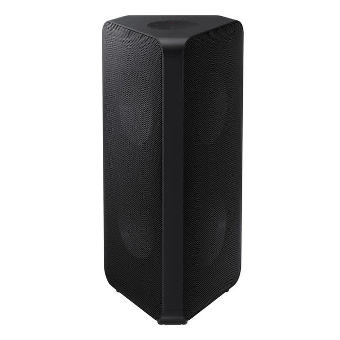 Samsung MX-ST40B | Haut-parleur portable puissant - Tour de son - Bluetooth - 160W - Bidirectionnels - Lumières à DEL - Connexion Bluetooth multiple - Noir-Sonxplus Sorel