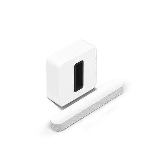 Sonos | Ensemble de divertissement haut de gamme avec Beam - Blanc-Sonxplus Sorel