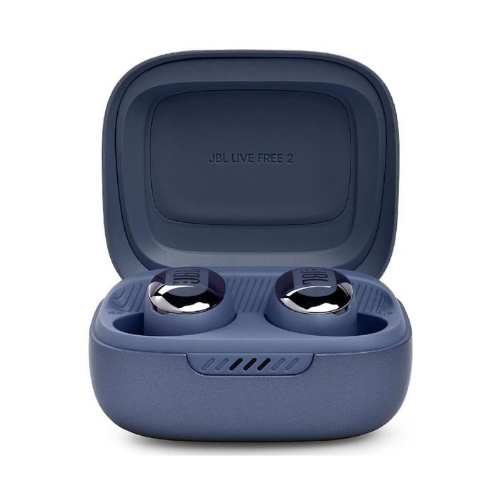 JBL Live Free 2 | Écouteurs intra-auriculaires - 100% Sans fil - Bluetooth - Smart Ambient - Microphones - Bleu-Sonxplus Sorel
