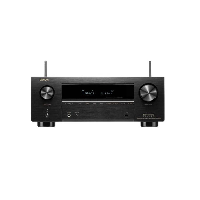 Denon AVRX2800H | Récepteur AV - 7.2 canaux d'amplification - Cinéma maison - 8K - HEOS - Noir-Sonxplus Sorel