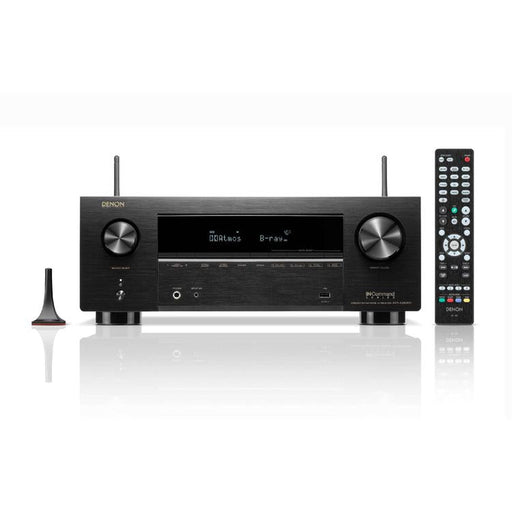 Denon AVRX2800H | Récepteur AV - 7.2 canaux d'amplification - Cinéma maison - 8K - HEOS - Noir-Sonxplus Sorel