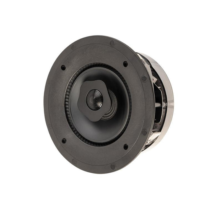 Paradigm CI Elite E65-R V2 | Haut-parleur 6-1/2" encastré - Plafonnier - SHOCK-MOUNT - Noir - Surface blanche prête à peindre - Unité-Sonxplus Sorel