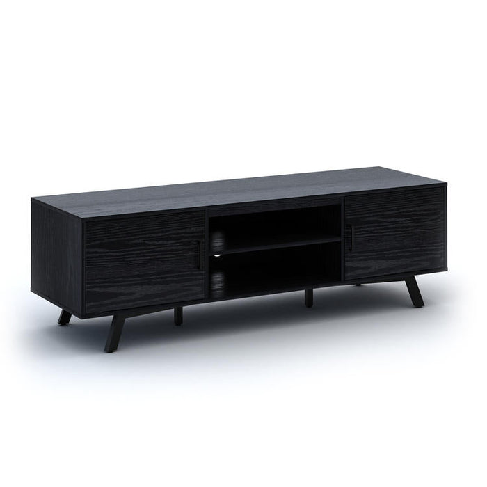 Sonora S40V65N | Meuble téléviseur - 2 Armoires - 65" de large - Noir-Sonxplus Sorel