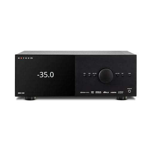 Anthem MRX 540 8K | Récepteur cinéma maison - Préamplificateur 7.2 canaux et Amplificateur 5 canaux - 100 W - Noir-Sonxplus Sorel