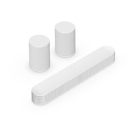 Sonos | Ensemble de son ambiophonique avec Beam - 2 Era 100 + Beam - Blanc-Sonxplus Sorel