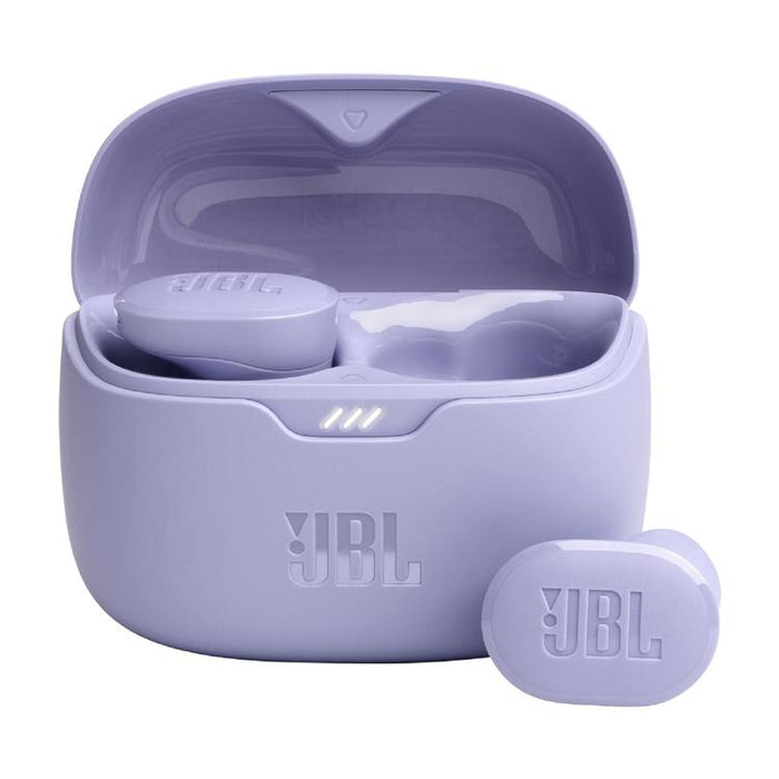 JBL Tune Buds | Écouteurs intra-auriculaires - 100% Sans fil - Bluetooth - Réduction de bruit - 4 microphones - Mauve-Sonxplus Sorel
