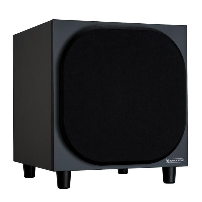 Monitor Audio Bronze W10 Subwoofer | Caisson de graves 10" - 220W - Unité - Noir-Sonxplus Sorel