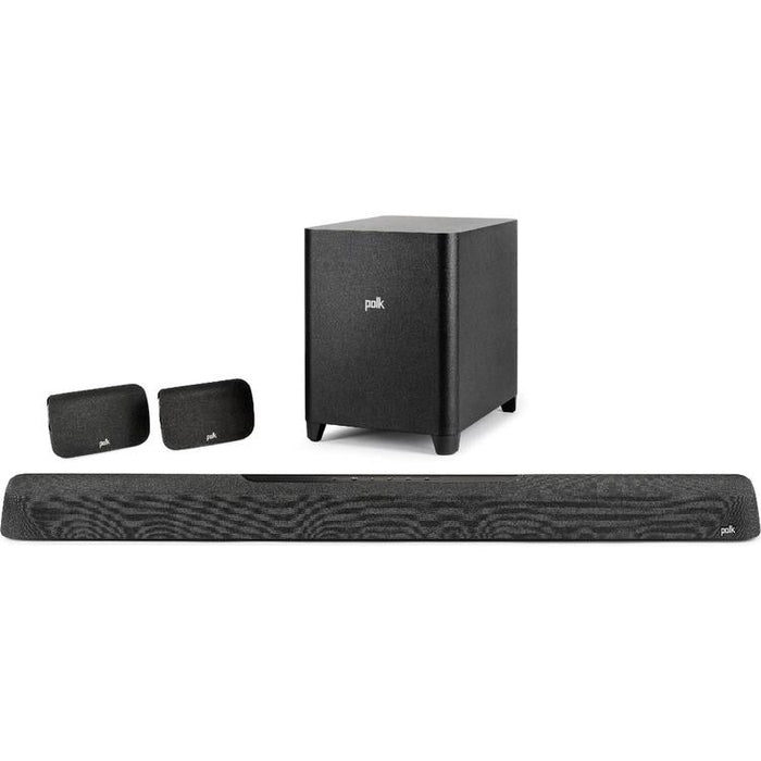 Polk MagniFi MAX AX SR | Système Cinéma maison 7.1.2 - Barre de son - Caisson de graves 10" sans fil - Dolby Atmos - Noir-Sonxplus Sorel