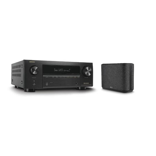 Denon AVRX3800H & HOME250 | Récepteur AV 9 canaux et haut-parleur sans-fil - Cinéma maison - Auro 3D - 8K - HEOS - Noir-Sonxplus Sorel
