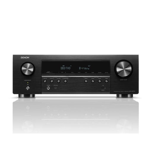 DENON AVRS670H | Récepteur AV cinéma maison 5.2 Canaux - HDMI 8K - Heos intégré - Bluetooth - Wi-Fi - Noir-Sonxplus Sorel