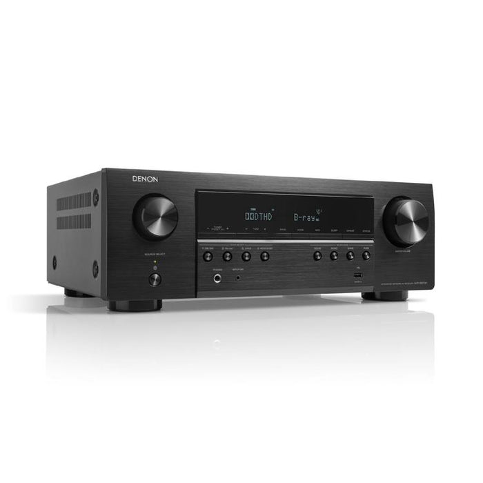 DENON AVRS670H | Récepteur AV cinéma maison 5.2 Canaux - HDMI 8K - Heos intégré - Bluetooth - Wi-Fi - Noir-Sonxplus Sorel