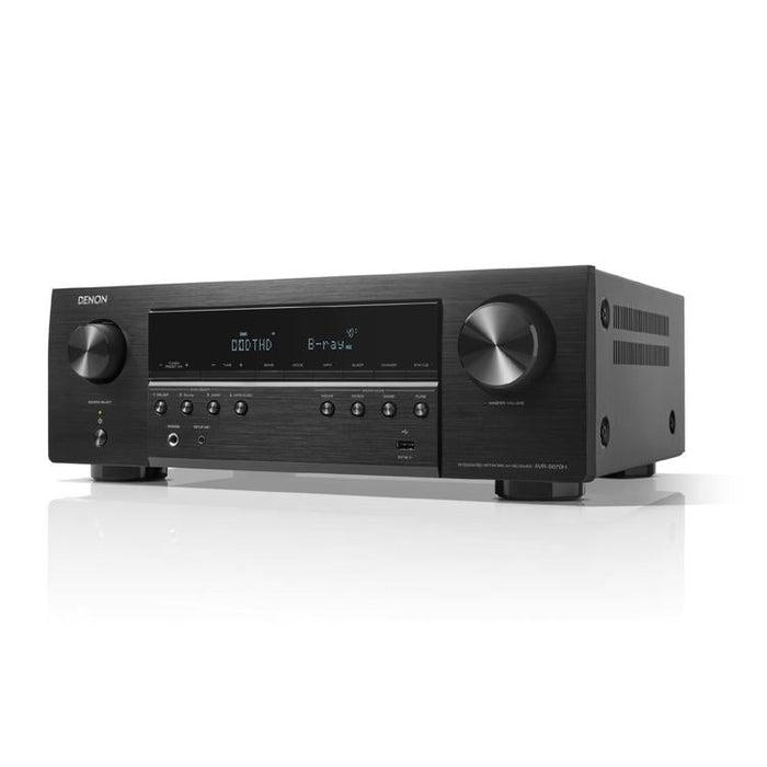 DENON AVRS670H | Récepteur AV cinéma maison 5.2 Canaux - HDMI 8K - Heos intégré - Bluetooth - Wi-Fi - Noir-Sonxplus Sorel
