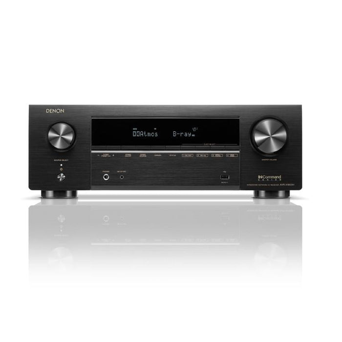 DENON AVRX1800H | Récepteur AV 7.2 Canaux - Vidéo 8K - Cinéma - Dolby Atmos - DTS:X - Noir-Sonxplus Sorel