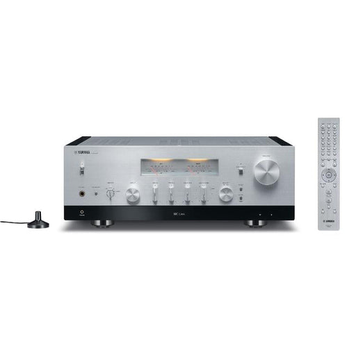 Yamaha RN2000A | Récepteur réseau hi-fi stéréo avec MusicCast - 120 W + 120 W - Airplay - Argent-Sonxplus Sorel