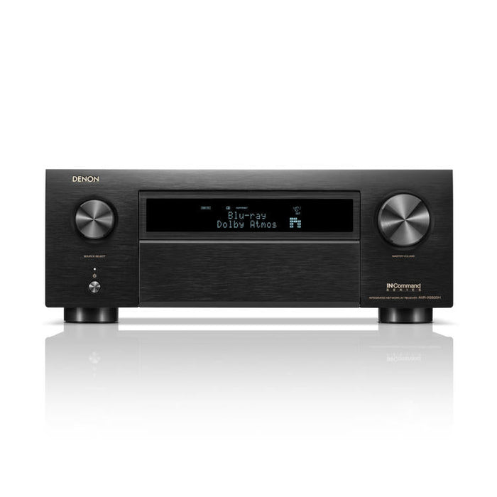 Denon AVRX6800H | Récepteur AV 11.4 canaux - Cinéma maison - 3D - 8K - HEOS - Noir-Sonxplus Sorel