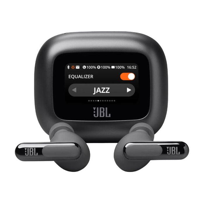 JBL Live Beam 3 | Écouteurs intra-auriculaires - Écran tactile LED 1,45" - Noir-Sonxplus Sorel