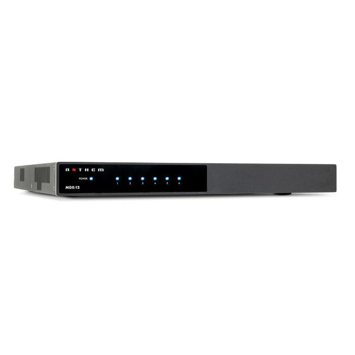 Anthem MDX12 | Amplificateur 12 canaux - 6 zones - Noir-Sonxplus Sorel