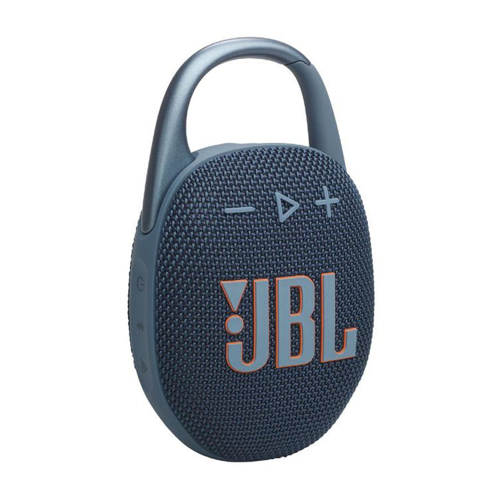 JBL Clip 5 | Haut-parleur à mousqueton portable - Bluetooth - IP67 - Bleu-Sonxplus Sorel