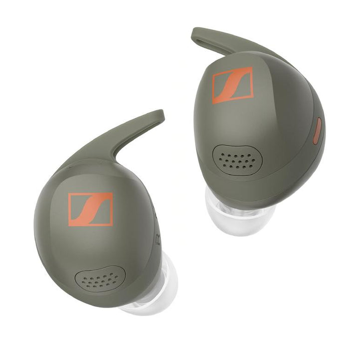 Sennheiser Momentum Sport | Écouteurs intra-auriculaires - Sans fil - Réduction active du bruit - Olive-Sonxplus Sorel