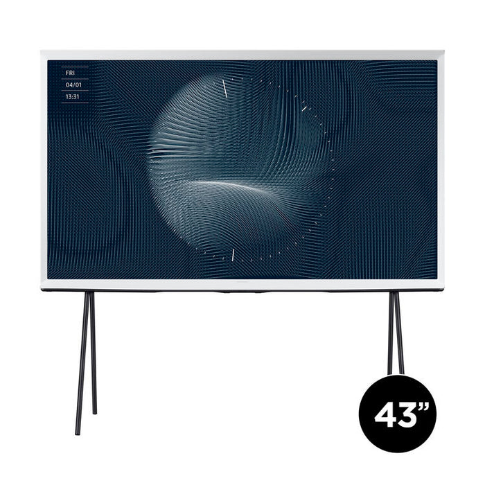 Samsung QN43LS01DAFXZC | The Serif 43" - QLED - 4k Ultra HD - 60 Hz - Série LS01D - Blanc-Sonxplus Sorel