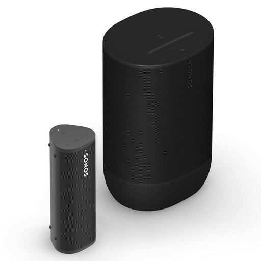 Sonos | Ensemble portatif incluant le Roam 2 et le Move 2 - Noir-Sonxplus Sorel