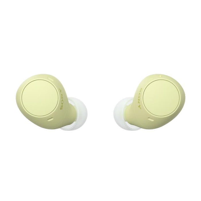 Sony WF-C510 | Écouteurs intra-auriculaires - 100% Sans fil - Bluetooth - Microphone - Jusqu'à 22 heures d'autonomie - IPX4 - Jaune-Sonxplus Sorel