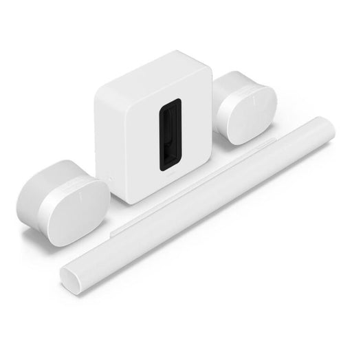 Sonos | Ensemble immersif suprême avec Arc Ultra - 9.1.4 Canaux + 2 Era 300 + Sub 4 - Blanc-Sonxplus Sorel