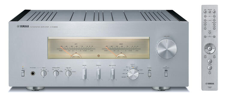 Yamaha AS3200 | Amplificateur intégré - Hi-Fi - Stéréo - 2 canaux - Argent-Sonxplus Sorel