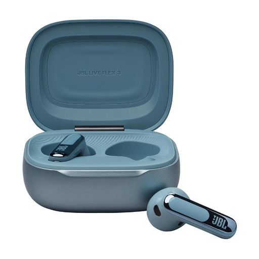 JBL Live Flex 3 | Écouteurs intra-auriculaire - Sans fil - Réduction de bruit - Écran tactile 1,45" - Bleu | Sonxplus Sorel