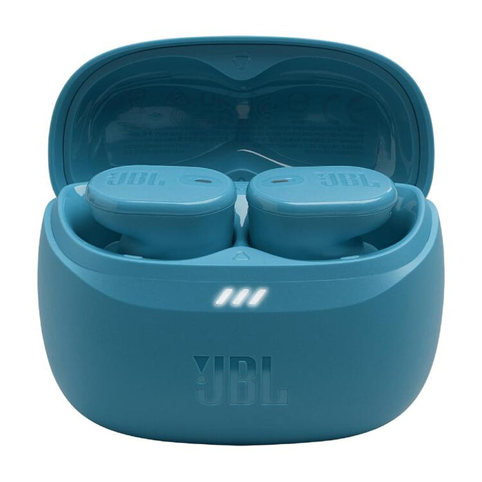 JBL Tune Buds 2 | Écouteurs intra-auriculaires - 100% - Sans fil - Bluetooth - Réduction de bruit - 6 microphones - Turquoise | Sonxplus Sorel
