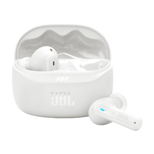JBL Tune Beam 2 | Écouteurs intra-auriculaires - 100% Sans fil - Bluetooth - Smart Ambient - 6 Microphones - Blanc | Sonxplus Sorel