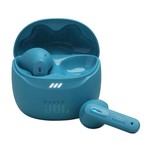JBL Tune Flex 2 | Écouteurs intra-auriculaires - 100% Sans fil - Bluetooth - Réduction de bruit - 6 Microphones - IP54 - Turquoise | Sonxplus Sorel