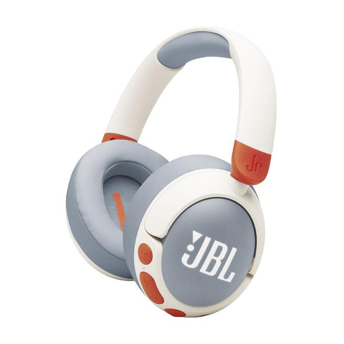 JBL JR 470NC | Écouteurs supra-auriculaire pour enfant - Sans fil - Bluetooth - Blanc-Sonxplus Sorel