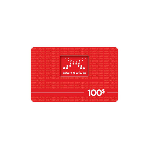Carte cadeau 100 $-Sonxplus Sorel