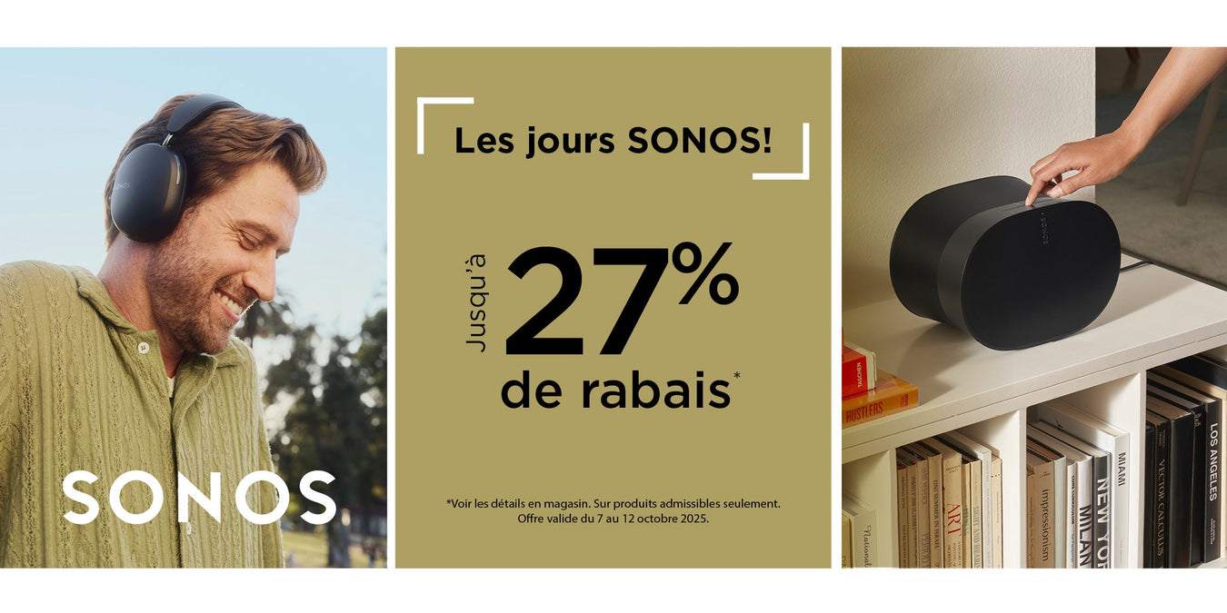 Sonos models eligible for Sonos Days: | Sonxplus Sorel-Tracy