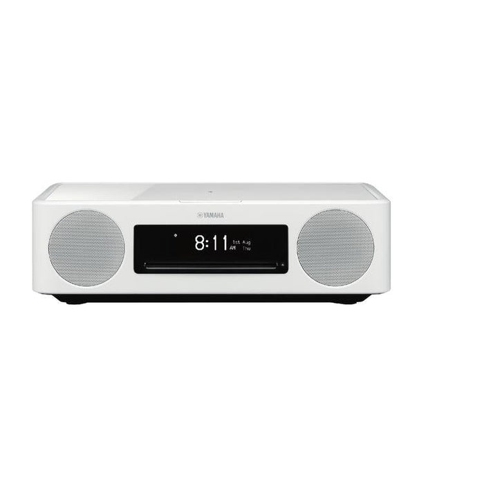 Yamaha TSX-N237 | Clock Radio - Bluetooth - CD Player - White | Sonxplus Sorel