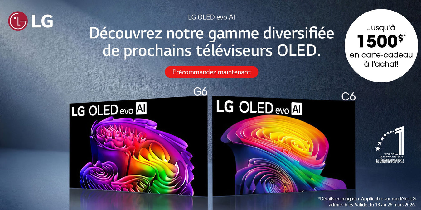 Produits LG admissibles : | Sonxplus Sorel-Tracy