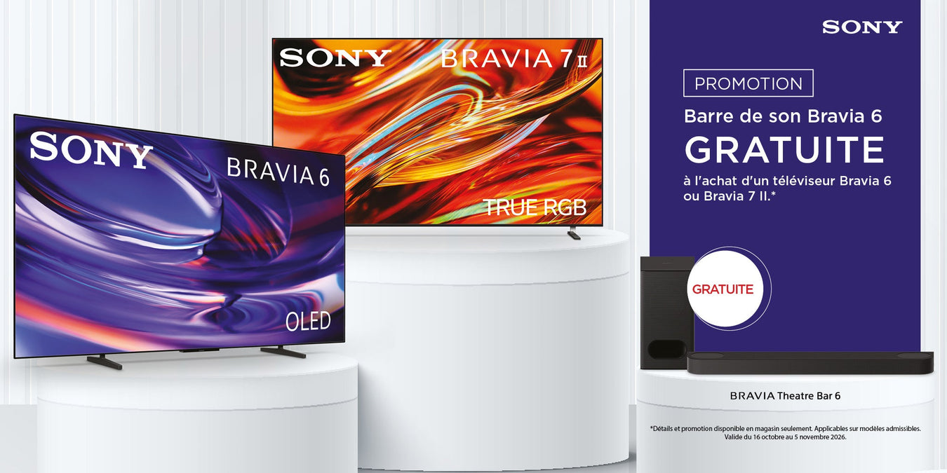 Sony Bravia Promotion: | Sonxplus Sorel-Tracy