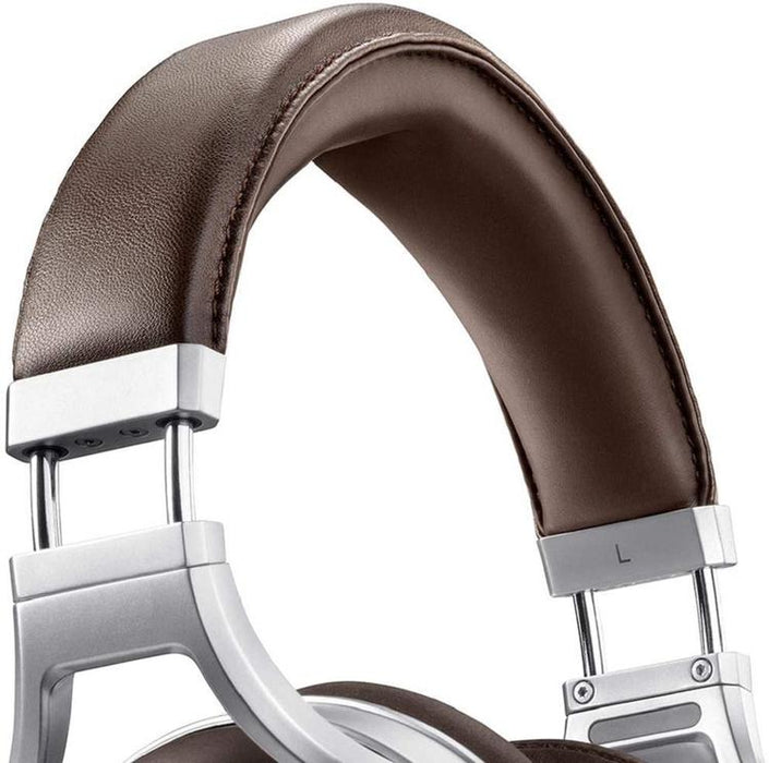 Denon AH-D5200 | Écouteur filaire circum-auriculaire - Coques en Zebrawood - Structure en Aluminium - Haut de gamme - Léger - Brun-Sonxplus Sorel