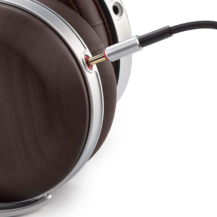 Denon AH-D5200 | Écouteur filaire circum-auriculaire - Coques en Zebrawood - Structure en Aluminium - Haut de gamme - Léger - Brun-Sonxplus Sorel