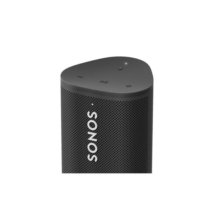 Sonos Roam | Haut-parleur portatif - Bluetooth - Wi-Fi - Étanche - Couplage Stéréo - Noir-Sonxplus Sorel