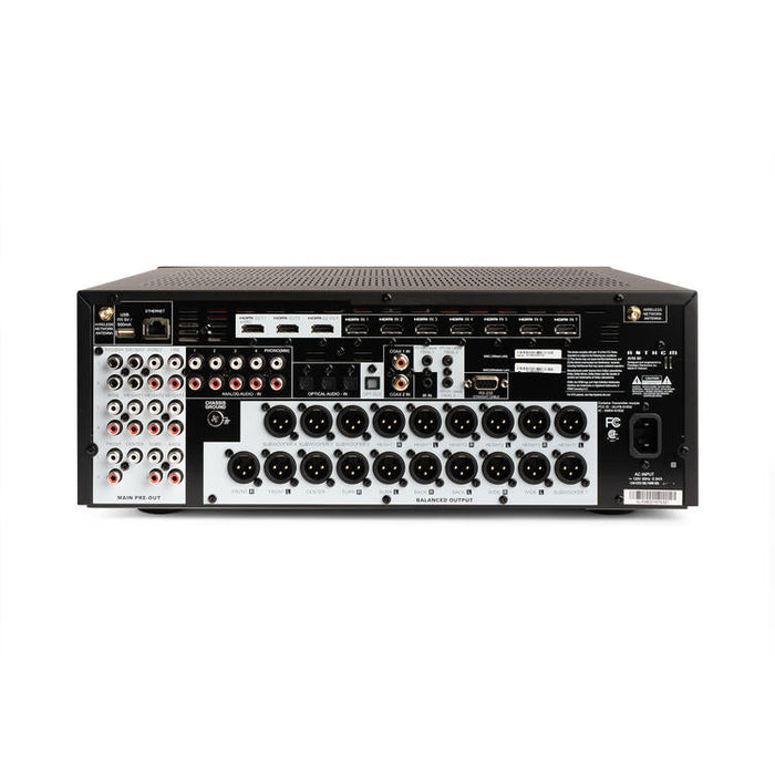 Anthem AVM 90 | Préamplificateur A/V - 15.4 canaux - Processeur vidéo - Noir.