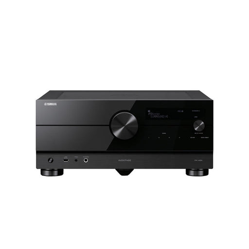Yamaha RXA8A | Récepteur AV cinéma maison 11.2 - Série Aventage - HDMI 8K - MusicCast - HDR10+ - 150W X 11 avec Zone 3 - Noir-Sonxplus Sorel