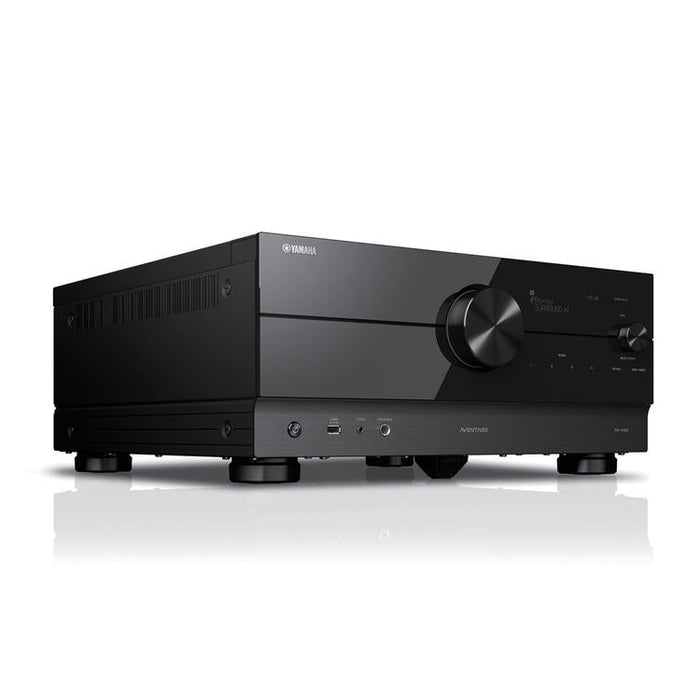 Yamaha RXA8A | Récepteur AV cinéma maison 11.2 - Série Aventage - HDMI 8K - MusicCast - HDR10+ - 150W X 11 avec Zone 3 - Noir-Sonxplus Sorel