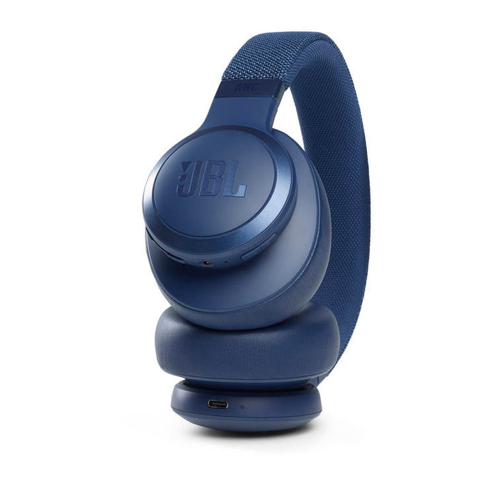 JBL Live 660NC | Écouteurs sans fil circum-auriculaires - Bluetooth - Annulation active du bruit - Connexion multipoint - Bleu-Sonxplus Sorel