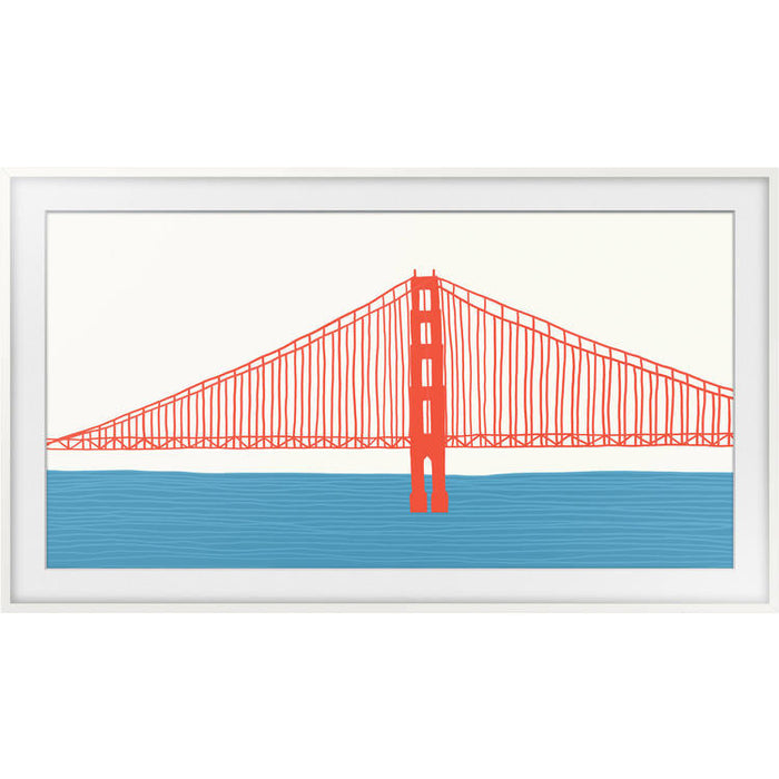 Samsung VG-SCFA75WTBZA | Contour pour téléviseur 75" The Frame - Blanc-Sonxplus Sorel
